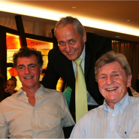 Avec Philipe Tribondeau et Bernard Flippo